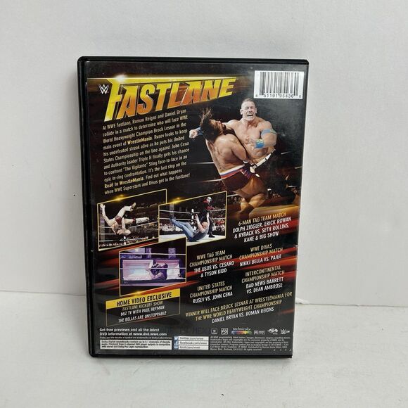 WWE: Fast Lane 2015 (DVD, 2015) - Picture 2 of 4